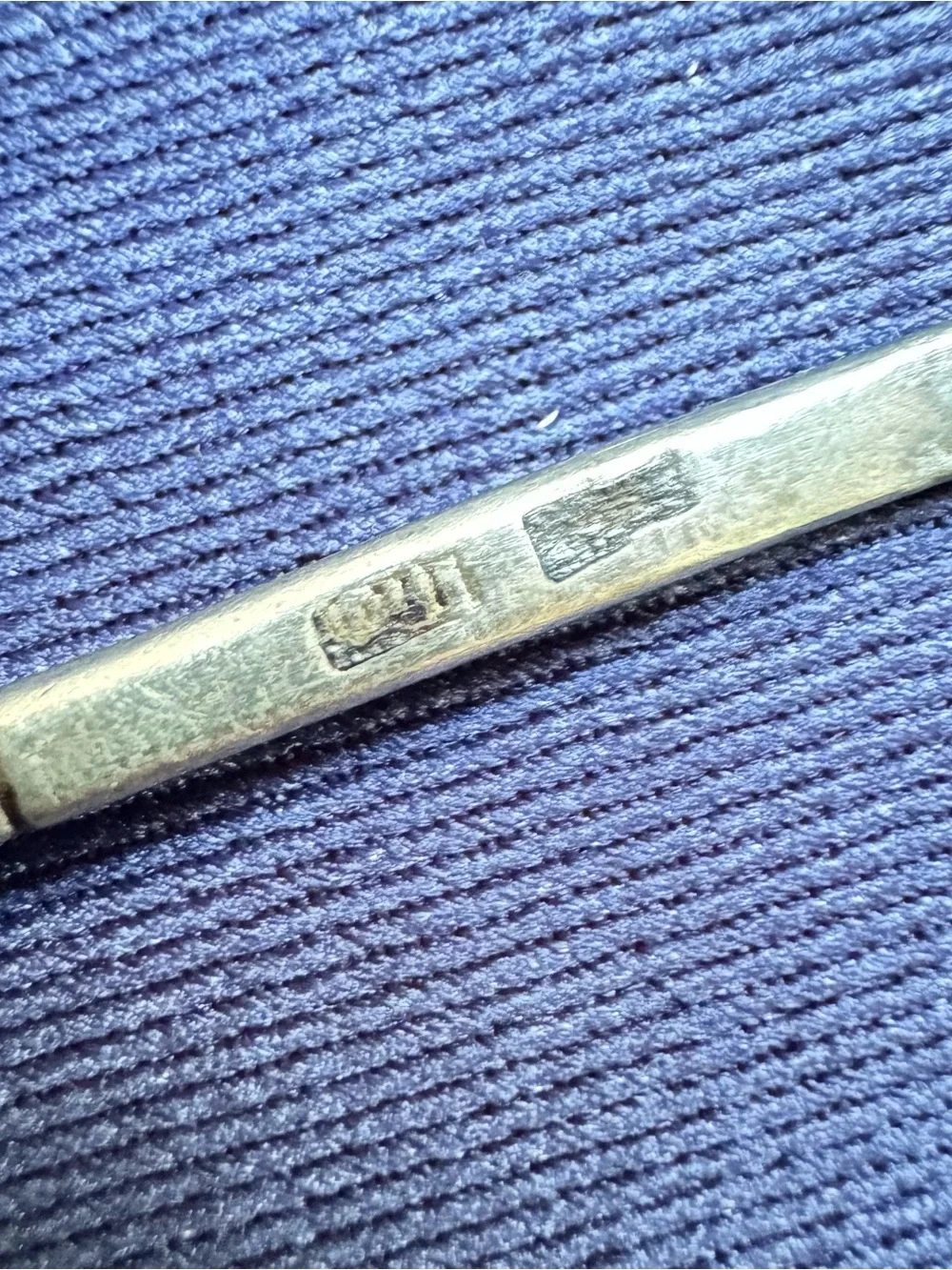 Vintage USSR 875 Solid Silver Small Demitasse Espresso Spoon